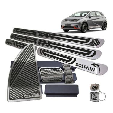 Imagem de Descanso Pedaleira Soleira Alto Relevo Byd Dolphin 2023