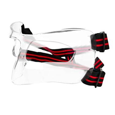 Imagem de Máscara de facial com alça elástica para homens e mulheres, máscara de softball, proteção nasal, proteção facial, máscara, padrão