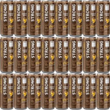 Imagem de Energético Life Strong Energy Drink 24 Unidades Coffee