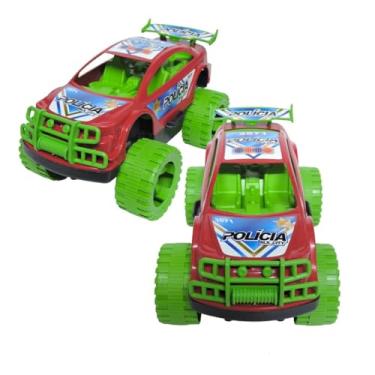 Imagem de Carro Carrinho Fricção Roda Livre Grande Off Road Infantil MATRIX (AMARELO)