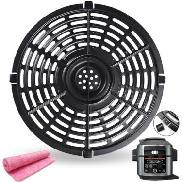 Imagem de QLRGNE Prato de fritadeira a ar para Ninja 6,5 QT OL501/OL500 Foodi Panela de pressão e fritadeiras a ar, antiaderente premium, grelha, grelha, grelha, grelha, grelha, grelha, grelha, grelha, grelha,