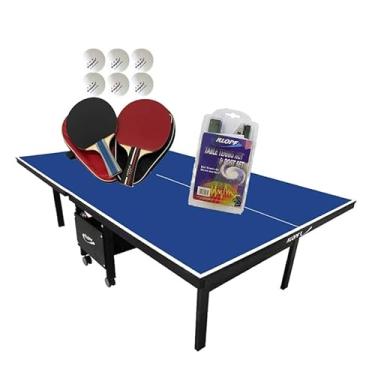 Imagem de MESA PING PONG MDF 18mm 1084 KLOPF + 2 Kits c/Estojo + Rede 5034