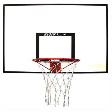 Imagem de Tabela de Basquete Juvenil em Compensado Naval + Aro e Rede - KLOPF - 