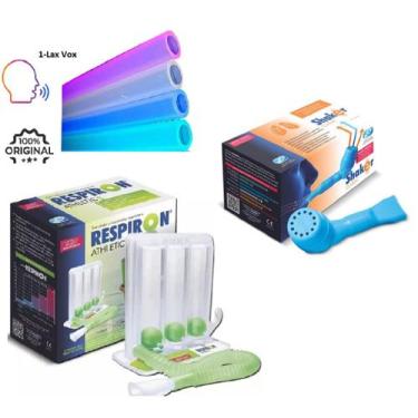 Imagem de Kit Fono Aula Canto Respiron Athletic Shaker Classic Lax Vox - NCS