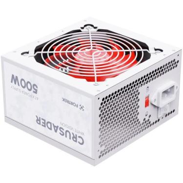 Imagem de Fonte Gamer ATX Fortrek Crusader 500W Branca