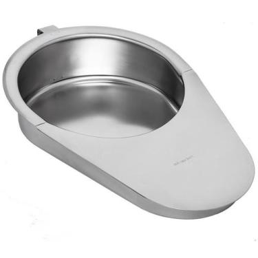 Imagem de Comadre (Aparadeira) Coletor De Fezes E Urina Inox - Fami, Comadre