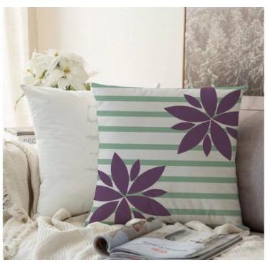 Imagem de Almofada Algodão Estampada Cecile 40x40cm Tifanny - FASTLAR