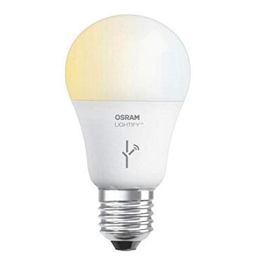 Imagem de OSRAM Lightfy A19 LED branco ajustável inteligente, regulável, 9,5 W, Hub necessário