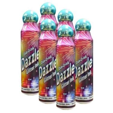 Imagem de Dazzle Pacote com seis unidades, 85 g azul-petróleo Bingo Dauber