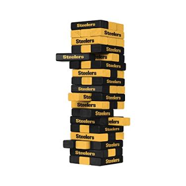 Imagem de FOCO Jogo Pittsburgh Steelers Stackable Blocks