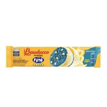 Imagem de Bauducco Cookies Fini Azul Sabor Framboesa 96g