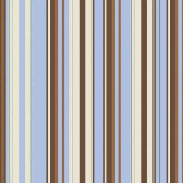 Imagem de Papel De parede Para Quartos E Sala Com listras Em Tons De marrom Azul