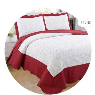 Imagem de colcha solteiro kit cobre leito - Têxtil arte 