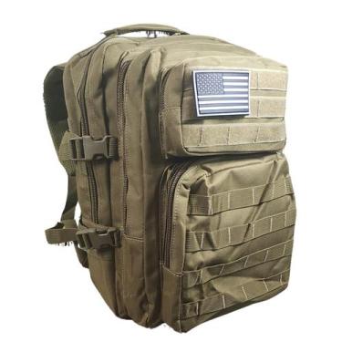 Imagem de Mochila Estilo Militar 40 Litros Reforçada Resistente á Agua - OEM, Be