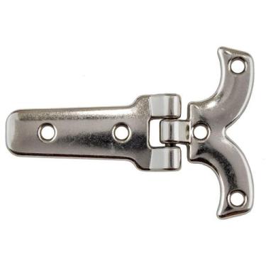 Imagem de Dobradiça Porteira 4 Peças Decoração Caixas Mdf Artesanato - Metallica