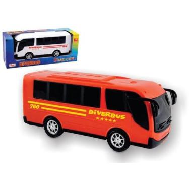Imagem de Miniatura Ônibus Diverbus Na Caixa - Diverplas 