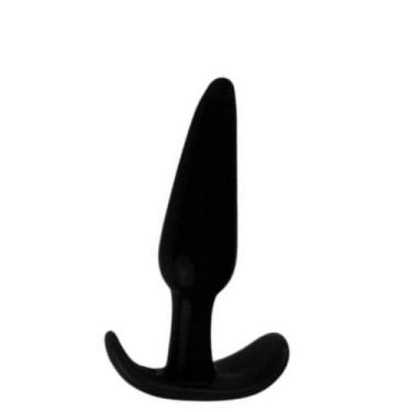 Imagem de Plug Anal Silicone Macio Com Alça de Segurança - Meame