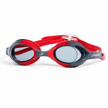 Imagem de Óculos de Natação Spectrum Jr, Hammerhead, Infantil, Fumê/Cinza escuro-vermelho