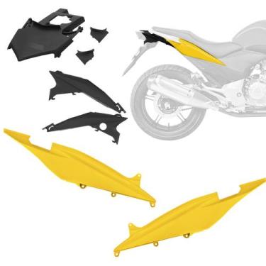 Imagem de Kit Carenagem Moto Honda CB 300R 2010 a 2012 3 Peças Pro Tork Substitu