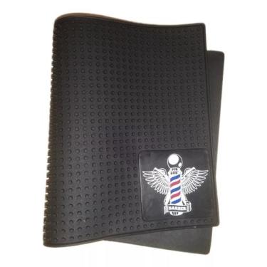 Imagem de Tapete Emborrachado Para Bancada Barbeiro Cabeleireiro - Barbershopp62