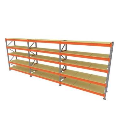 Imagem de Mini Porta Pallet Prateleira Reguláveis 750 kg Pallete Bandeja mdf mdp