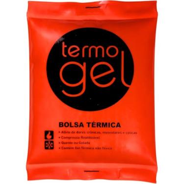 Imagem de Termogel Bolsa Térmica Em Gel Laranja Pequena Laranja