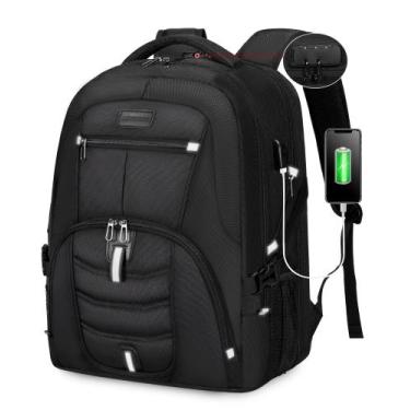 Imagem de Mochila LOVEVOOK Travel Laptop impermeável anti-roubo 45L