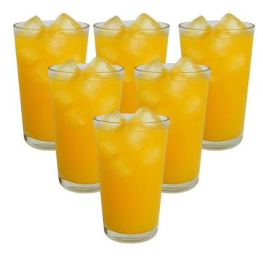 Imagem de Kit 6 Copos Vidro Temperado 560ml Long Drink Chopp Suco Água - Full Fi