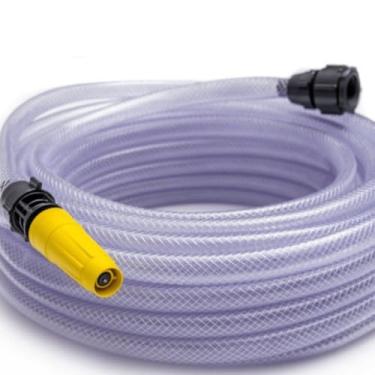 Imagem de Mangueira Jet Line Cristal 10 m Para Jardim Ibirá com Esguicho Regulável e Engate Rápido 3/4 e 3/8