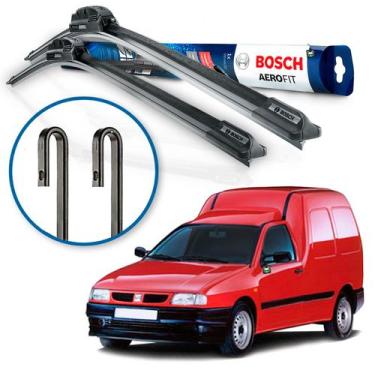 Imagem de Par Palheta Limpador Parabrisa Bosch Seat Inca 1998 1999 2000 2001 200