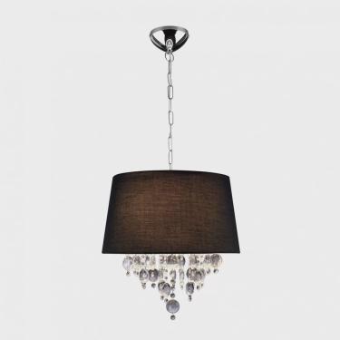 Imagem de Pendente com Cristais Redondo São Paulo Bronzearte