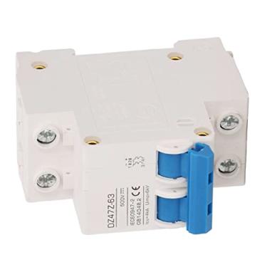 Imagem de 2P Mini DC Disjuntor 4kA Icu 6kV Uimp Rápido Tripping Solar PV Pequeno Disjuntor D. C500V (16a)