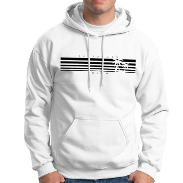 Imagem de Moletom Moda Casual Masculino Feminino Blusa De Frio Em Algodão Com Capuz-Unissex