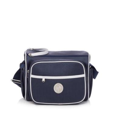 Imagem de Frasqueira Maternidade Lequiqui Napoli - Azul Marinho