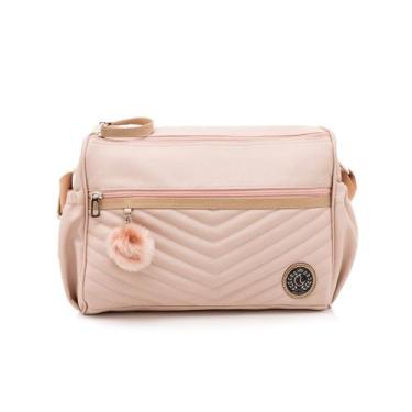 Imagem de Frasqueira Maternidade Lequiqui Columbia Extra - Rosa