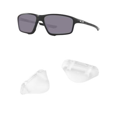 Imagem de Kygear 1 par de peças de nariz de substituição de silicone transparente compatível com óculos de sol Oakley Crosslink OX8030 OX8076 Mainlink OO9246, almofadas de nariz de borracha de silicone