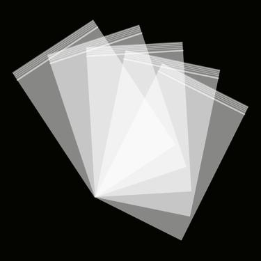 Imagem de Sacos Ziplock RKZCT 5x8 cm 1000 unidades Sacos de joias transparentes