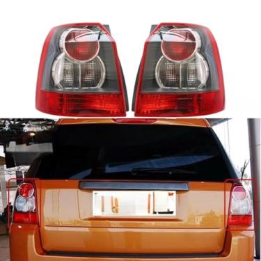 Imagem de Luzes traseiras de carro conjunto de luz traseira LED externa lâmpada de freio traseiro kit de corpo de queixo para acessórios de carro Evoque 2016-2018 (direita)