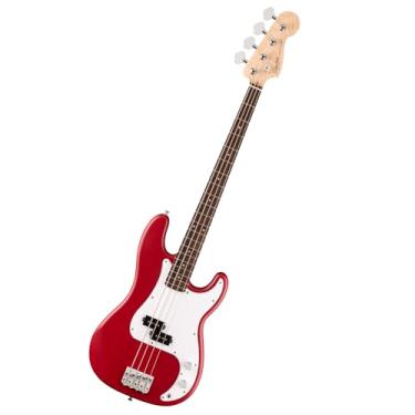 Imagem de Squier by Fender 6 String Bass Guitar, Direita, Dakota Red, Completo (0379700554)