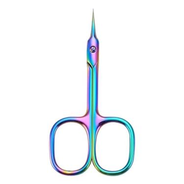 Imagem de Tesoura profissional de aço inoxidável com espinhos, cortador de unhas, cor titânio, 9,3 cm