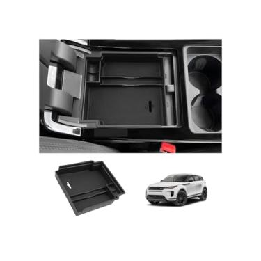 Imagem de LUWU Organizador de console central 2025 R Ange R compatível com Land Rover R Over Evoque 2020, 2021, 2022, 2023, 2024, 2025, Land Rover R Ange R Over Evoque, acessórios para apoio de braço