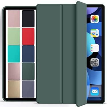 Imagem de DuraSafe Cases Capa para iPad Mini 4ª geração 2015 7.9 [Mini 4ª] A1538 A1550 MK8A2LL/A MK882LL/A MK8C2LL/A MK892LL/A MK872LL/A durável à prova de choque com suporte magnético de ângulo duplo - verde