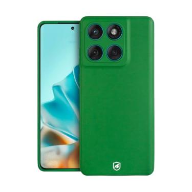 Imagem de Gshield Capa Case Capinha Silicon Veloz para Motorola (Verde, Moto Edge 60 / Edge 60 Fusion)