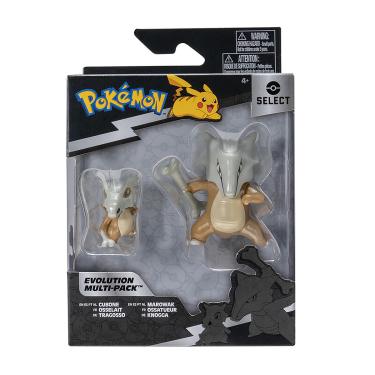 Imagem de Multipack De Evolução Com 2 Boneco Cubone E Marowak Pokémon