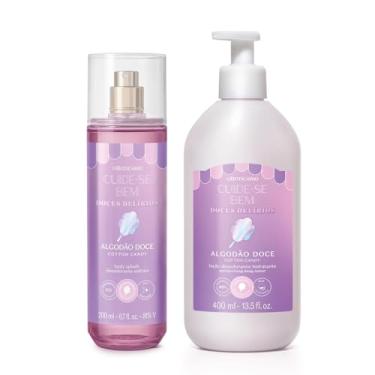 Imagem de Combo Cuide-se Bem Doces Delírios Algodão Doce: Body Splash 200ml + Loção Corporal 400ml