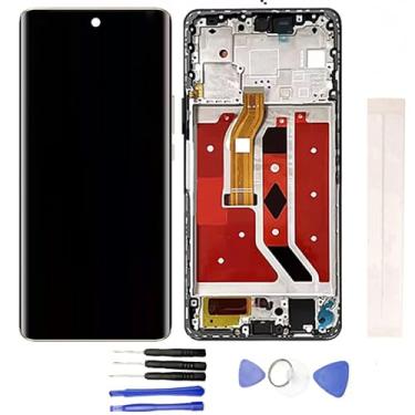 Imagem de JayTong LCD Substituição para Honor Magic 6 Lite 5G ALI-NX3 Tela LCD Touch Screen Assembly (com moldura preta)