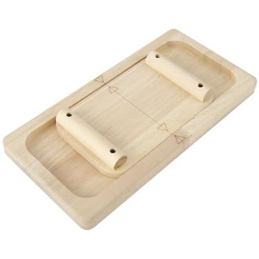 Imagem de Treinador de pulso de madeira, exercitador de dedo resistente e duradouro, placa ergonômica de competição de pulso, treinador de pulso interativo, maior flexibilidade da mão, maior força da mão