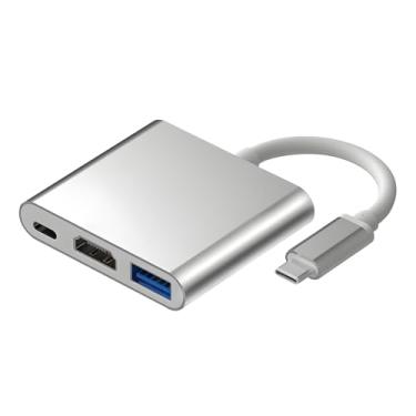 Imagem de 1 adaptador USB C para Hdmi, HDMI para USB C, adaptador HDMI para USB C, USB C, compatível com MacBook Pro/Air, iPad Pro/Air, Dell Xps, iPhone 15 Pro/Max, Android e mais