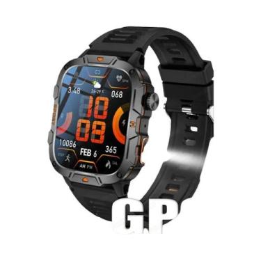 Imagem de Relógio Inteligente Militar Masculino Com Tela AMOLED, Monitor De Freq