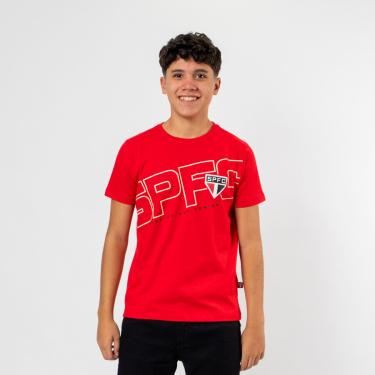 Imagem de Camiseta Juvenil Oficial São Paulo SPFC